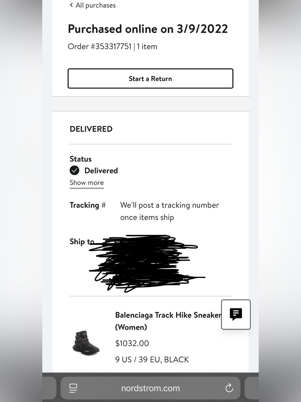 Balenciaga Track Hike Black Sneakers - Picture 7 of 7
